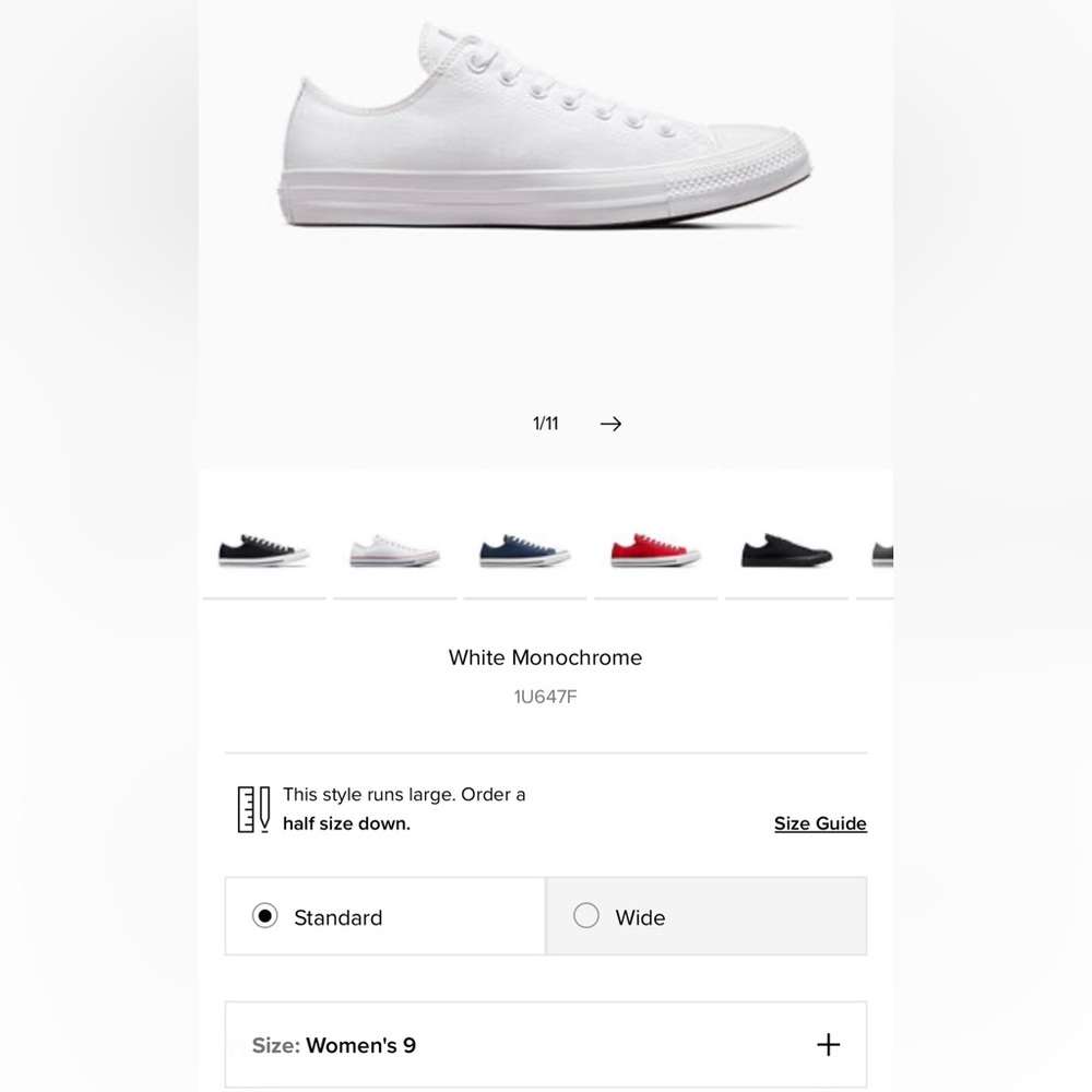 Chuck Taylor All Star Converse- unisex low top shoe